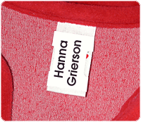 That's it. Your Stikins� Label is on your shirt.