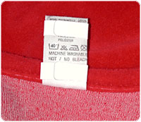 Turn Stikins� Label over